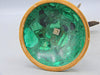 Crane and turtle sculpture - Bronze, Malachite - Late 19th century