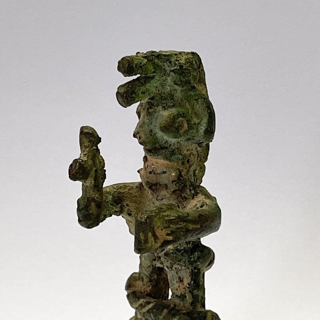 Ancient Bronze Figure / Amulet – Possibly Depicting Setekh (Seth)