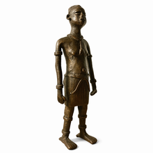 African Bronze Figure – Standing Male