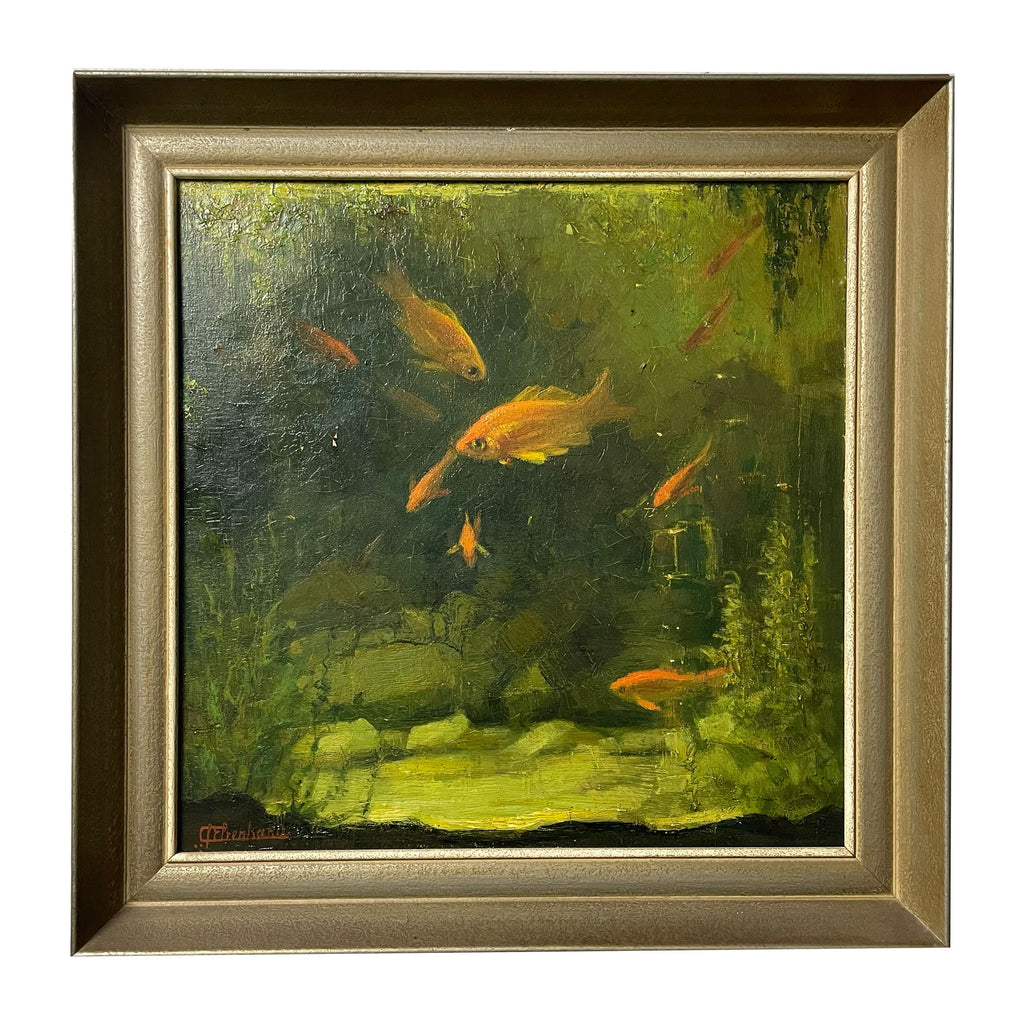 Guillaume Eberhard – Aquarium with Goldfish