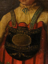 Een merkwaardig portret van een schermmeester.