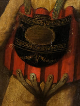 Een merkwaardig portret van een schermmeester.