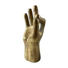 Decorative Hand Ornament – Gold Tone | Europe