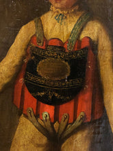 Een merkwaardig portret van een schermmeester.