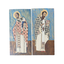 Orthodox Icon Diptych – Wood, Hand-Painted
