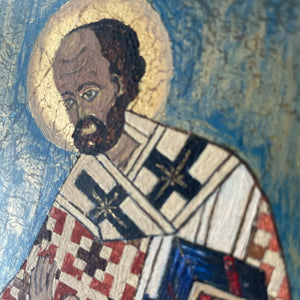 Orthodox Icon Diptych – Wood, Hand-Painted
