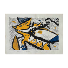Abstract Dutch screenprint 1989 (21/250)