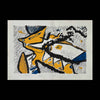 Abstract Dutch screenprint 1989 (21/250)