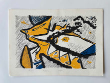 Abstract Dutch screenprint 1989 (21/250)