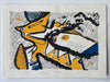 Abstract Dutch screenprint 1989 (21/250)