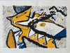 Abstract Dutch screenprint 1989 (21/250)