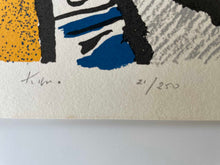 Abstract Dutch screenprint 1989 (21/250)