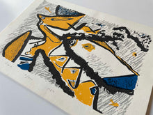 Abstract Dutch screenprint 1989 (21/250)
