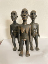 Set of 3 African Figures – Wooden Sculptures