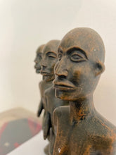 Set of 3 African Figures – Wooden Sculptures