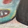 Lucebert 1962, tekening met gemengde technieken
