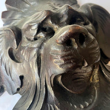 Lion, Sculpture Wood - Late 19th century