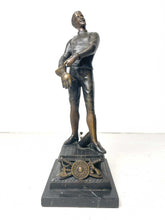 Benoît Rougelet, Patinated bronze fencer (1834-1894)