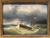 Louis Verboeckhoven (1802-1889) English ship in distress