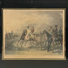 19th Century Coloured Lithograph Carle Vernet Engraved By Jazet