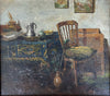 Artists studio painting early 20th century.