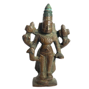 Indian Hindu bronze figurine 7.5 cm