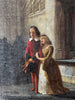 18th century painting "Couple in love"