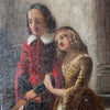 18th century painting "Couple in love"
