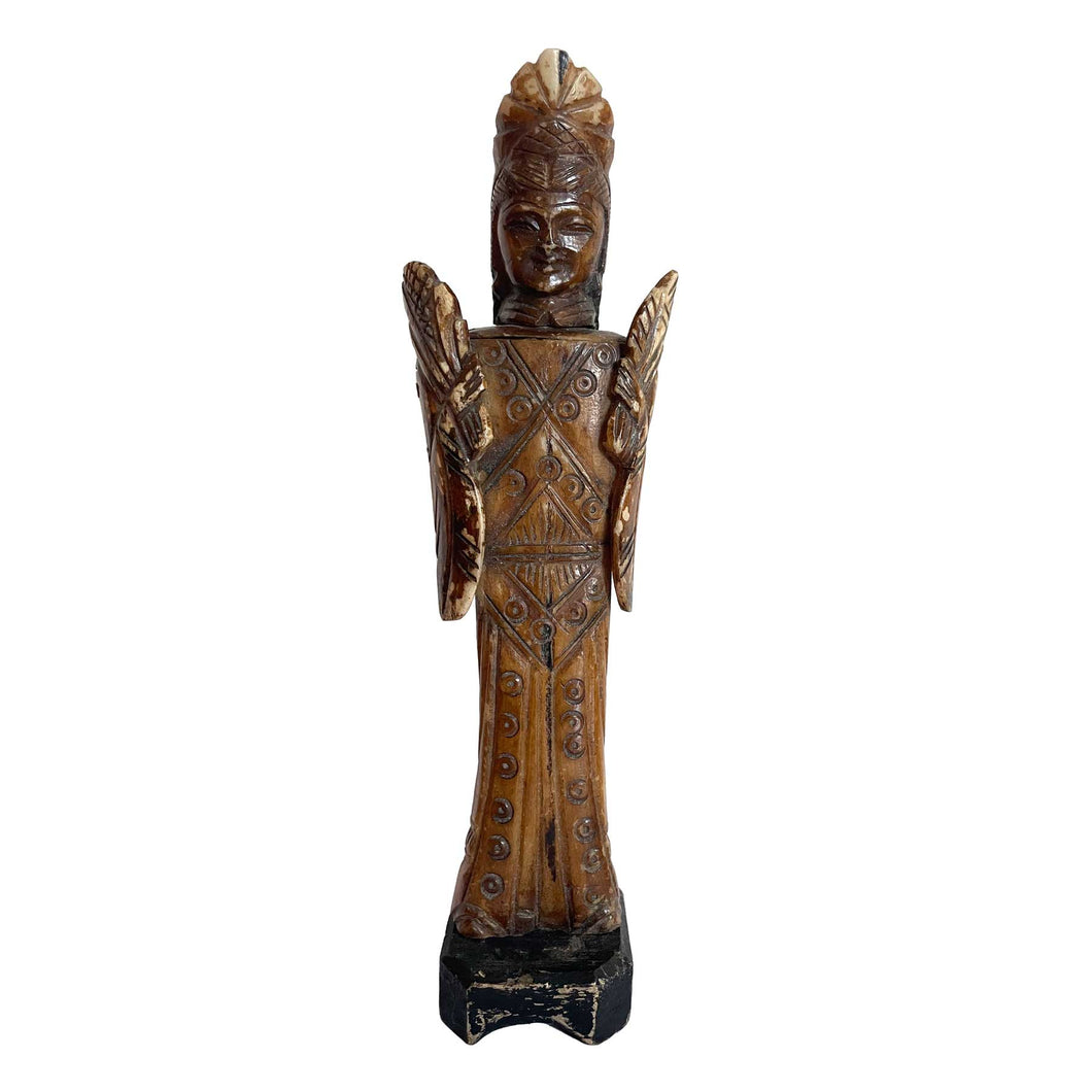 Chinese 19th century bone carved figurine