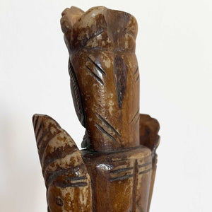 Chinese 19th century bone carved figurine