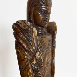 Chinese 19th century bone carved figurine