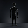 African Bronze Figure – Standing Male
