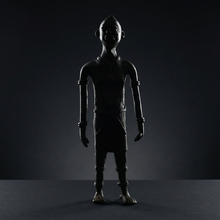 African Bronze Figure – Standing Male