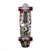 Skills or Skulls Handgeschilderde vintage cruiser/skateboard