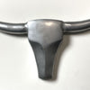 Chromed Aluminum Bull Horns – Wall Object