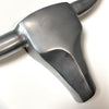 Chromed Aluminum Bull Horns – Wall Object