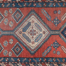 Persian Hand-Knotted Wool Runner