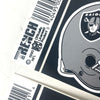 Vintage 1990 Los Angeles Raiders Official Licensed Bumper Stickers – Set of 10