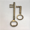 Pair of Antique Brass Skeleton Keys