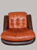 Scandinavian Swivel Lounge Chair | 1970s