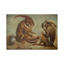 Follower David Teniers II, Pipe-smoking monkeys