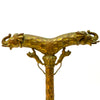 Decoratieve palmboom met olifantenkoppen
