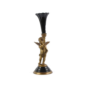 Bronze with black porcelain "pièce-de-milieu"