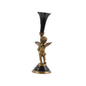 Bronze with black porcelain "pièce-de-milieu"