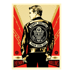 Shepard Fairey - OBEY - Henry Rollins 178/250